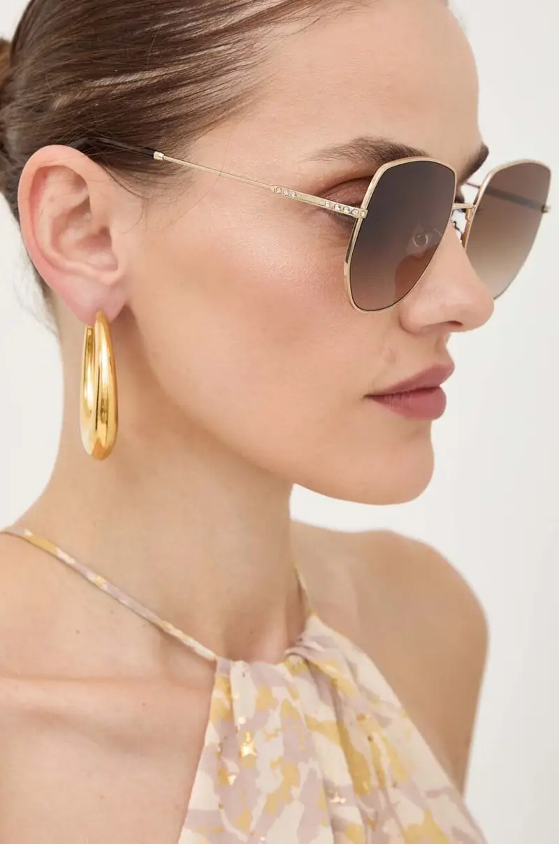 Jimmy Choo Occhiali da sole Donna Marrone 2224374