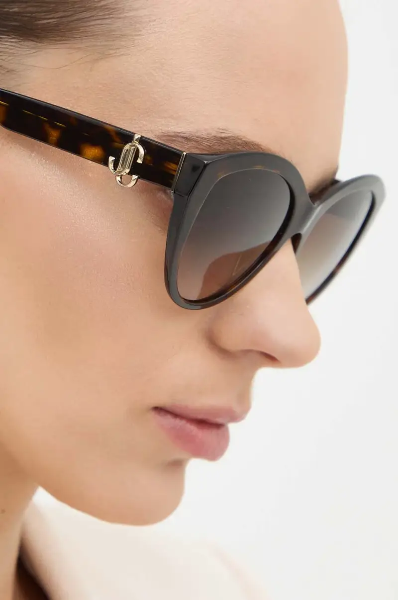 Jimmy Choo Occhiali da sole Donna Marrone 3941549 miniatura 2