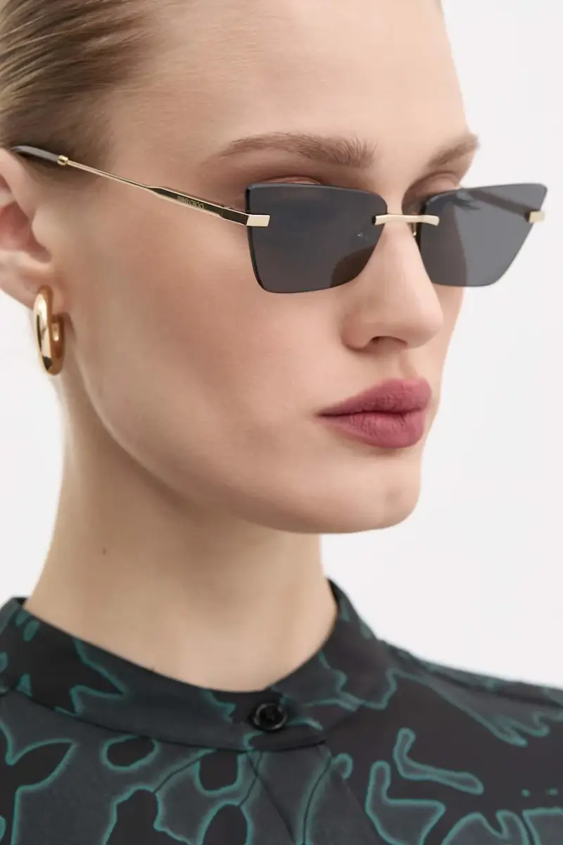 Jimmy Choo Occhiali da sole Donna Nero 3626847