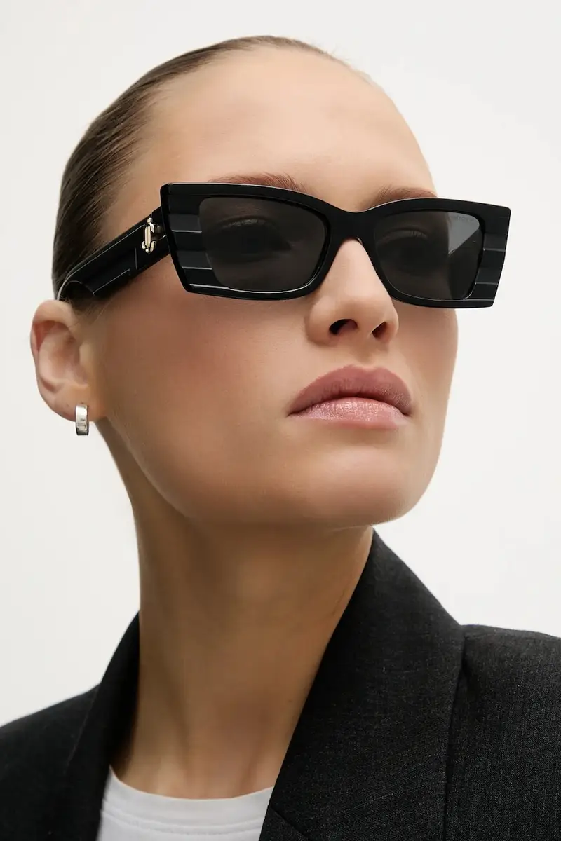 Jimmy Choo Occhiali da sole Donna Nero 2230899