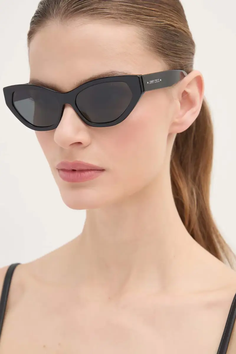 Jimmy Choo Occhiali da sole Donna Nero 2575943