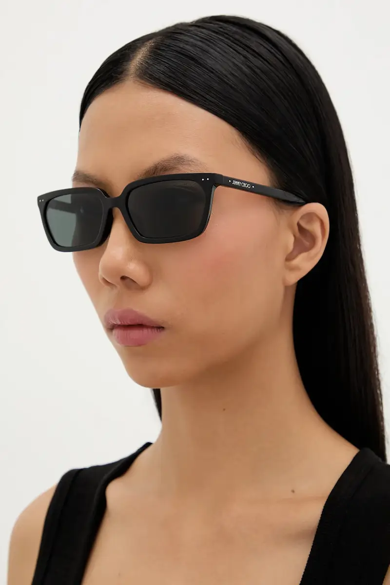 Jimmy Choo Occhiali da sole Donna Nero 3920235