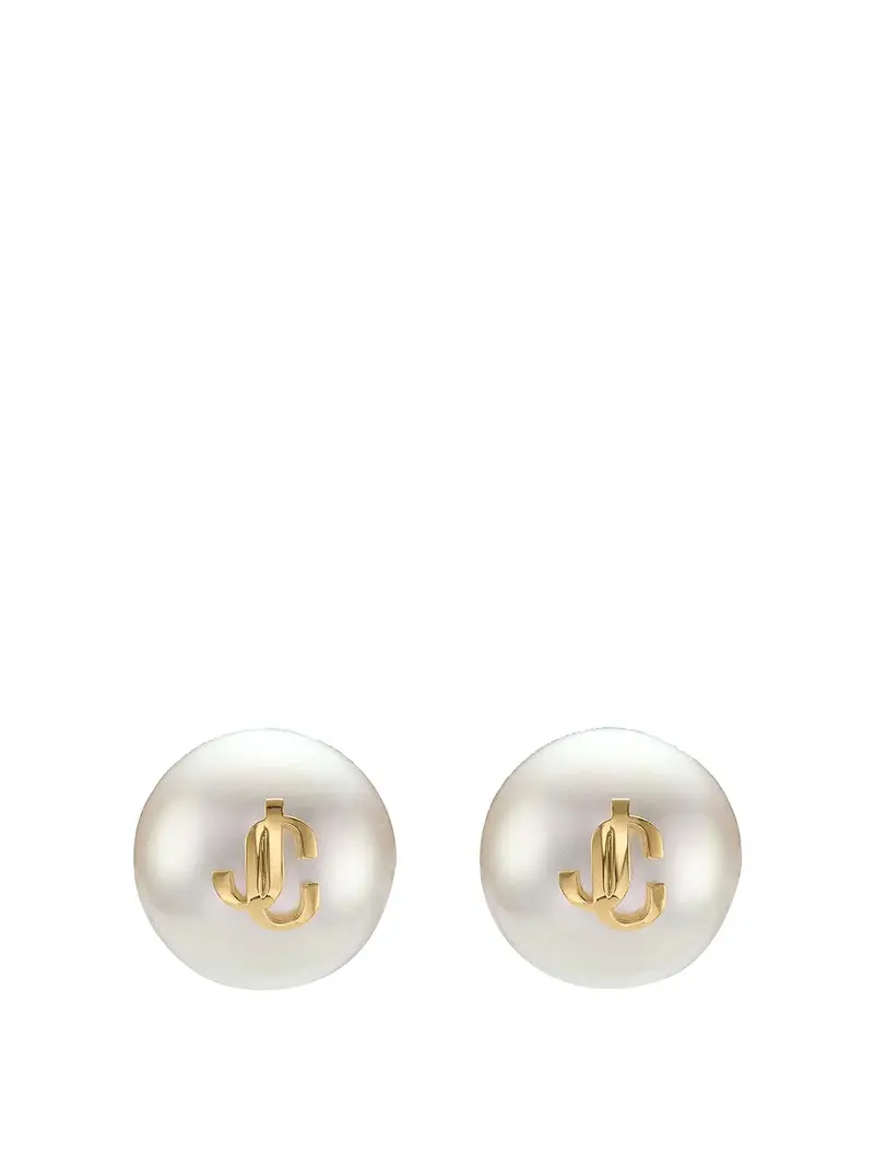 Jimmy Choo Orecchini Bianco 4183791