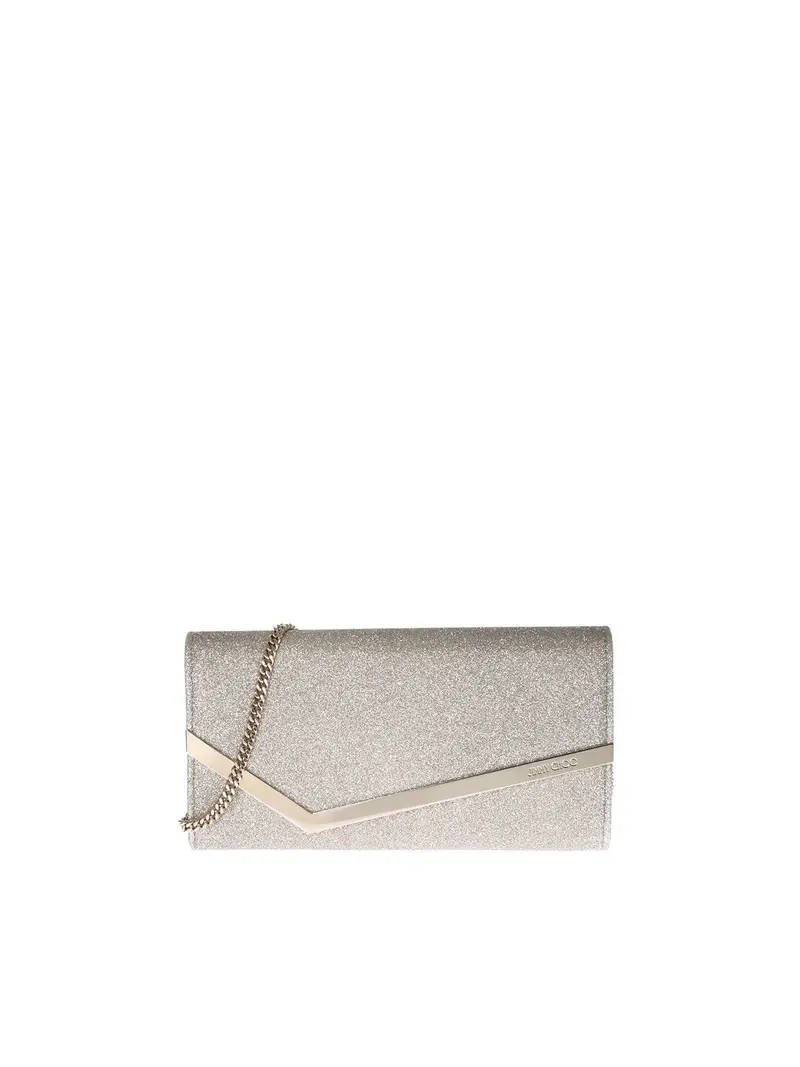 Pochette a tracolla Emmie color platino Oro