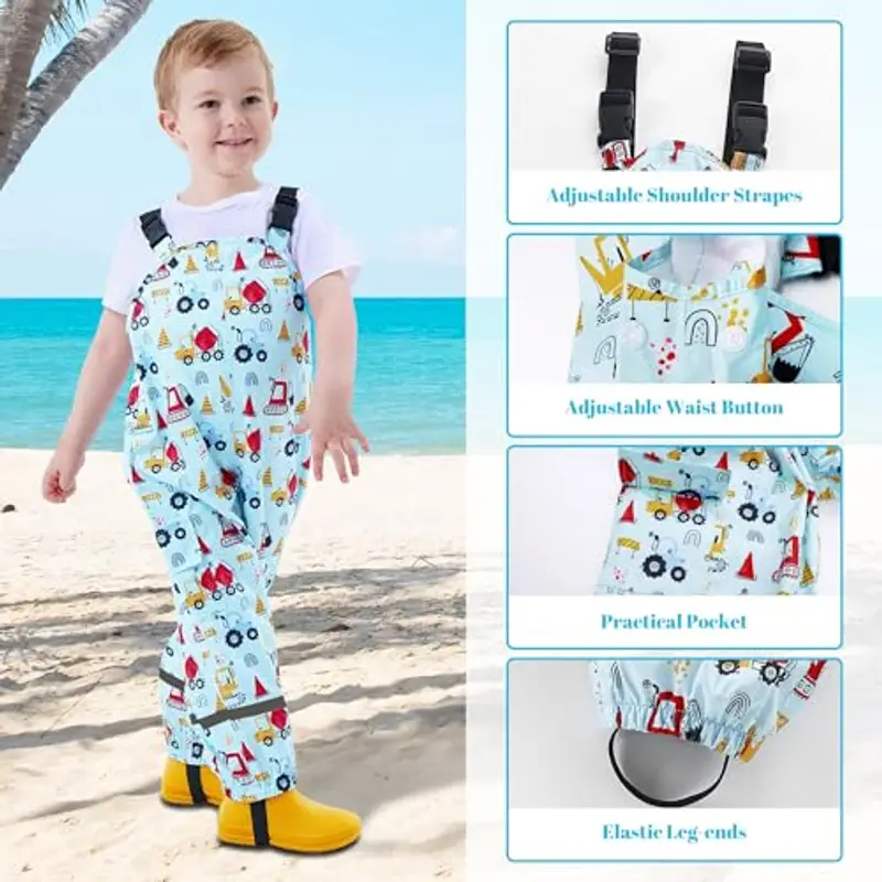 JinBei Salopette Bambino Blu 2321150 miniatura 3