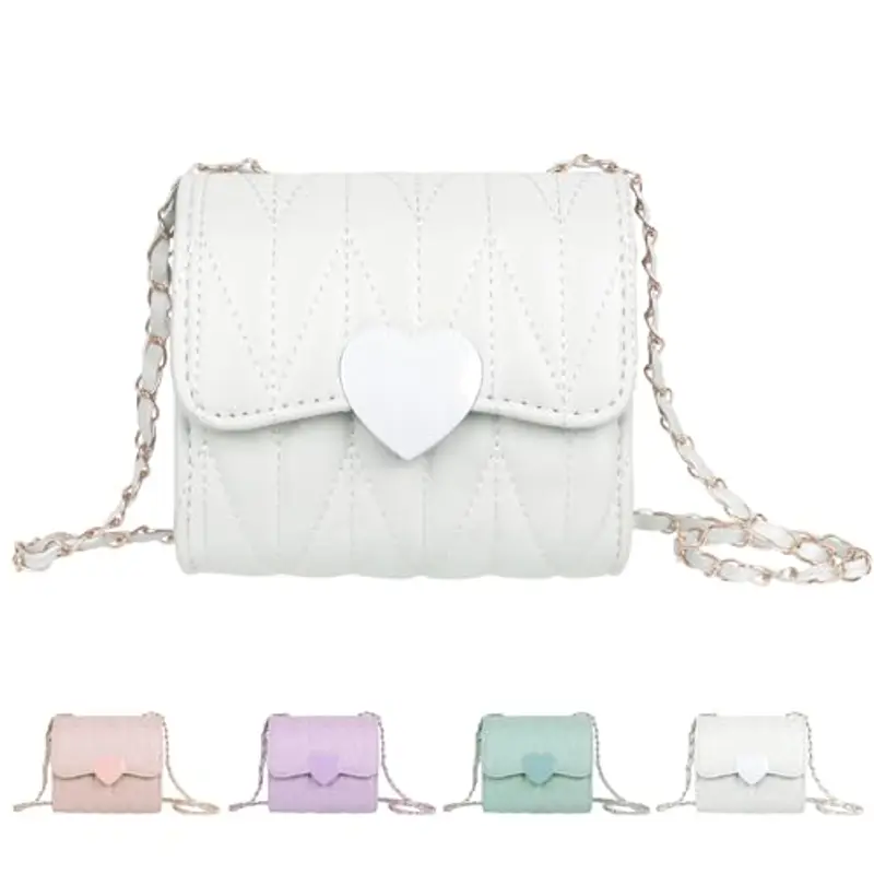 Jiusely Borsa a tracolla Bambina Bianco 1608441
