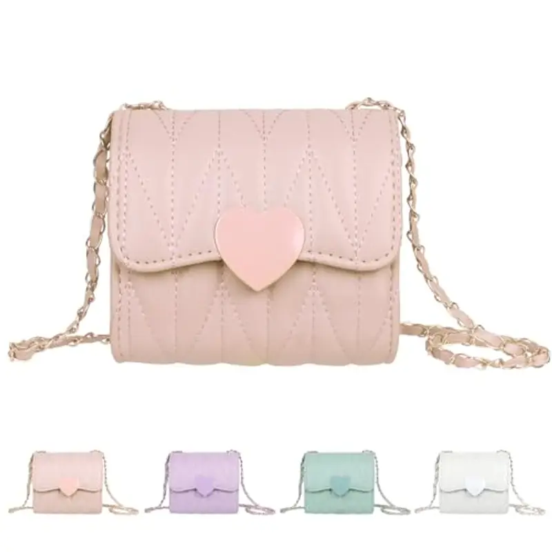 Jiusely Borsa a tracolla Bambina Rosa 1608437