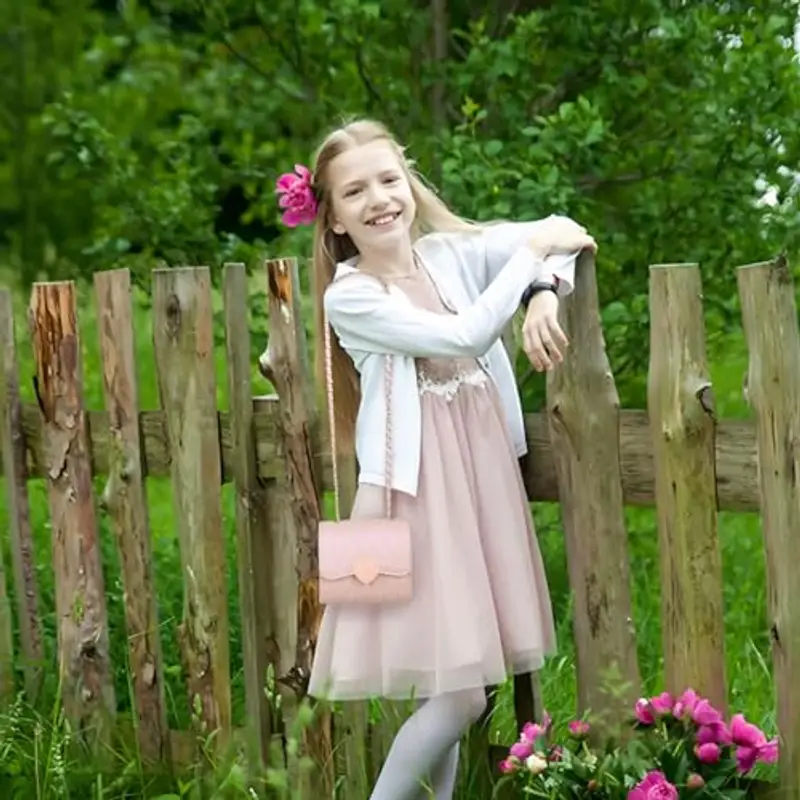 Jiusely Borsa a tracolla Bambina Rosa 1608437 miniatura 2