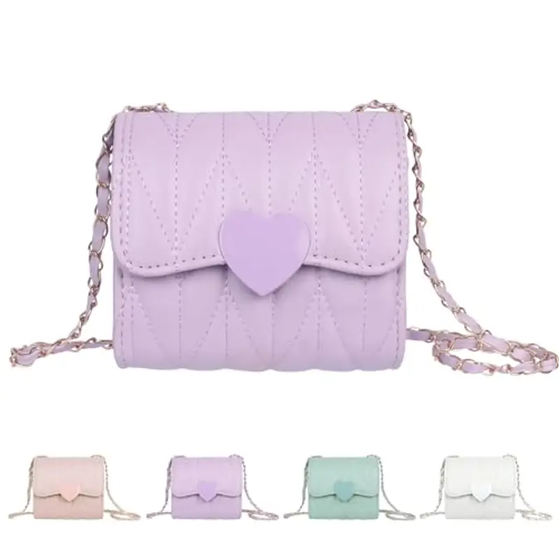 Jiusely Borsa a tracolla Bambina Viola 1608435