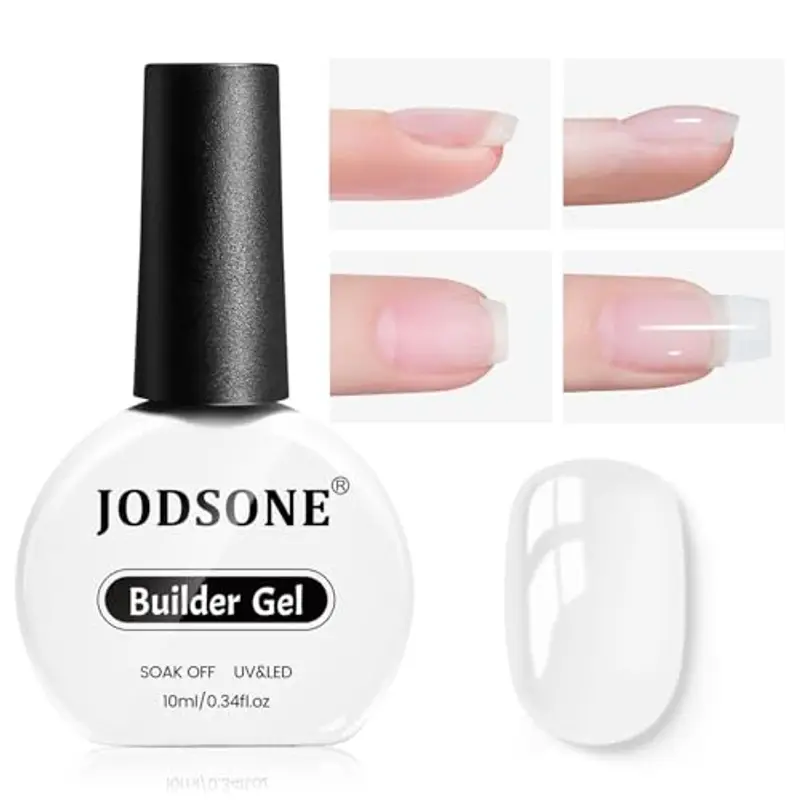 JODSONE 10 ML Gel Ricostruzione Unghie, Clear Builder Gel Unghie, Per Ricostruzione Unghie, Extension, Restauro E Nail Art