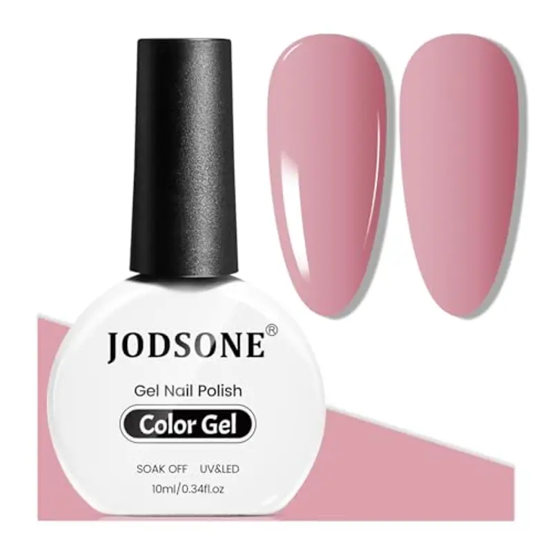 JODSONE 10ML Smalto per unghie in gel Dusty Roses Smalto per unghie in gel Manicure LED UV Soak Off Polimerizzazione per Nail Art fai da te in salone a casa Lady Roses Polish