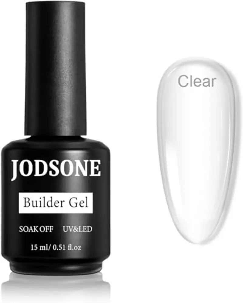 JODSONE 15 ML Gel Ricostruzione Unghie, Clear Builder Gel Unghie, Per Ricostruzione Unghie, Extension, Restauro E Nail Art