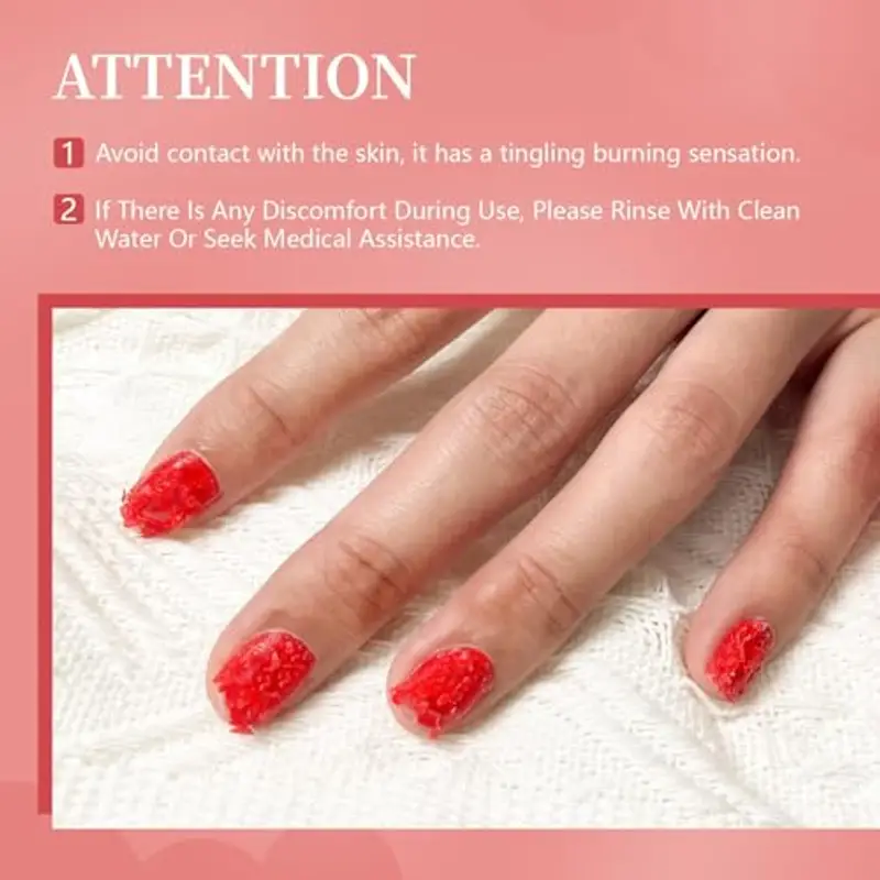 JODSONE 15ML Remover Semipermanente Unghie, Lucidare la superficie dell'unghia e applicare il solvente per unghie, Smalto Semipermanente in 3-5 Minuti, Non c'è ammollo o avvolgimento, Rapido e Facile miniatura 2