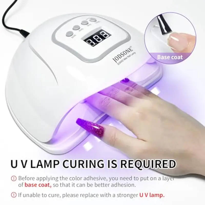 JODSONE Smalto per unghie in gel 10 ml Smalto per unghie rosso Art Design Manicure Salon Fai da te A casa Soak Off U V LED Gel Polish Nail miniatura 2