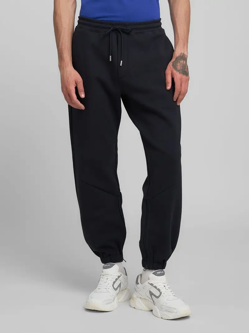 Jogger Regular Fit In Felpa Tecnica