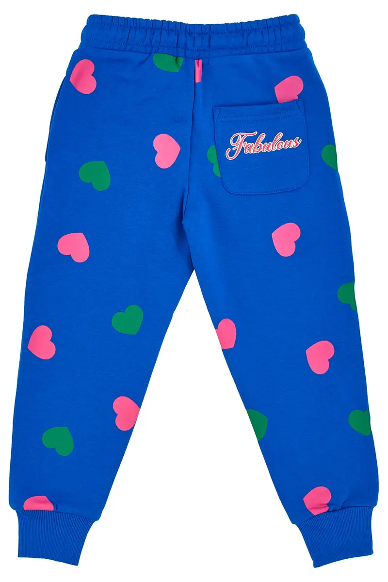 Joggers Grazie Mamma 04068 Blu miniatura 2