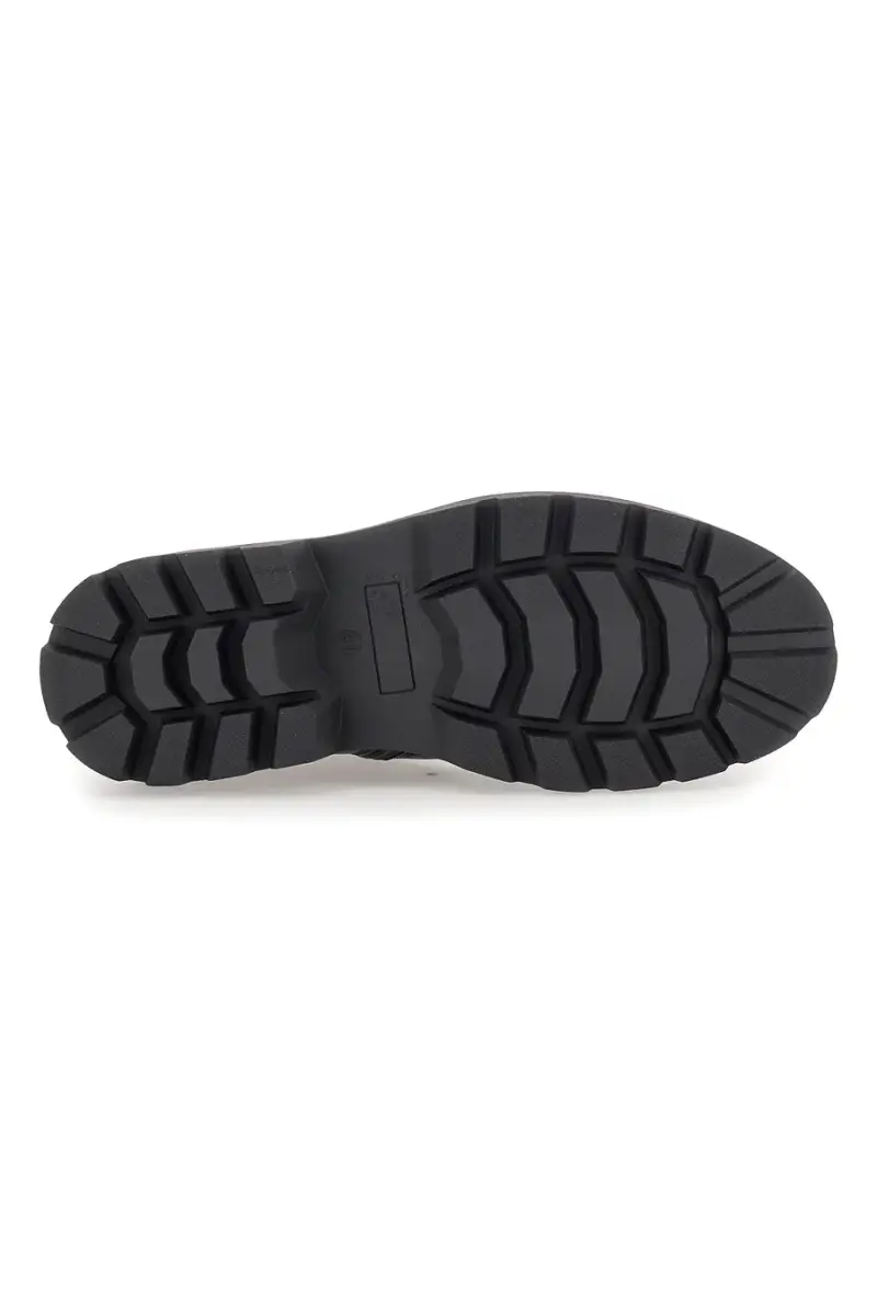 Anfibi neri con suola carrarmato Johes land 2308112 [NERO] miniatura 5