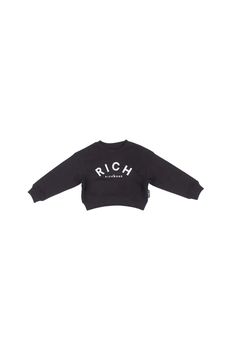Felpa Bambino JOHN RICHMOND Black Magal