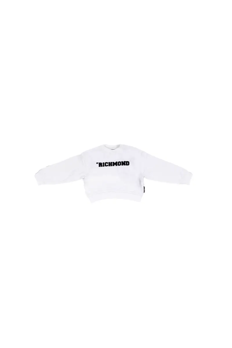Felpa Bambino JOHN RICHMOND White Sweatshirt gaia