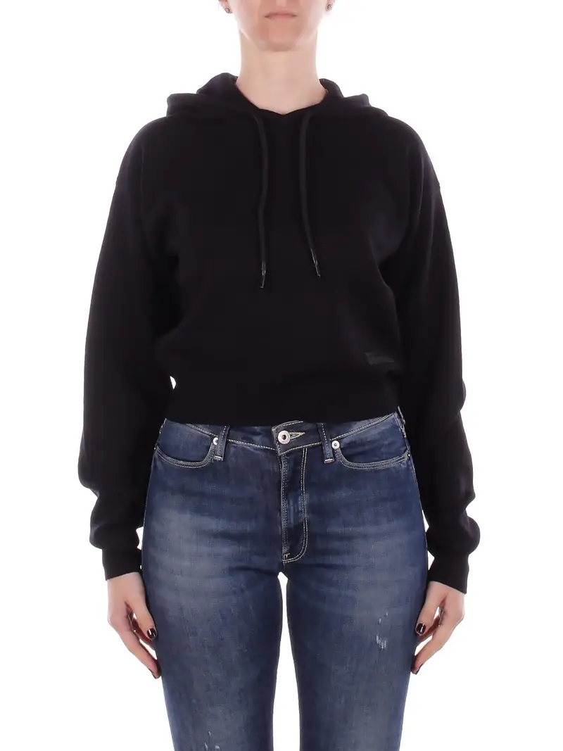Felpa Donna JOHN RICHMOND Black Sweatshirt dipawa
