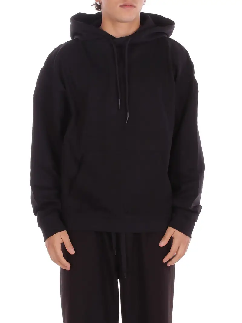Felpa Uomo JOHN RICHMOND Black Sweatshirt littos