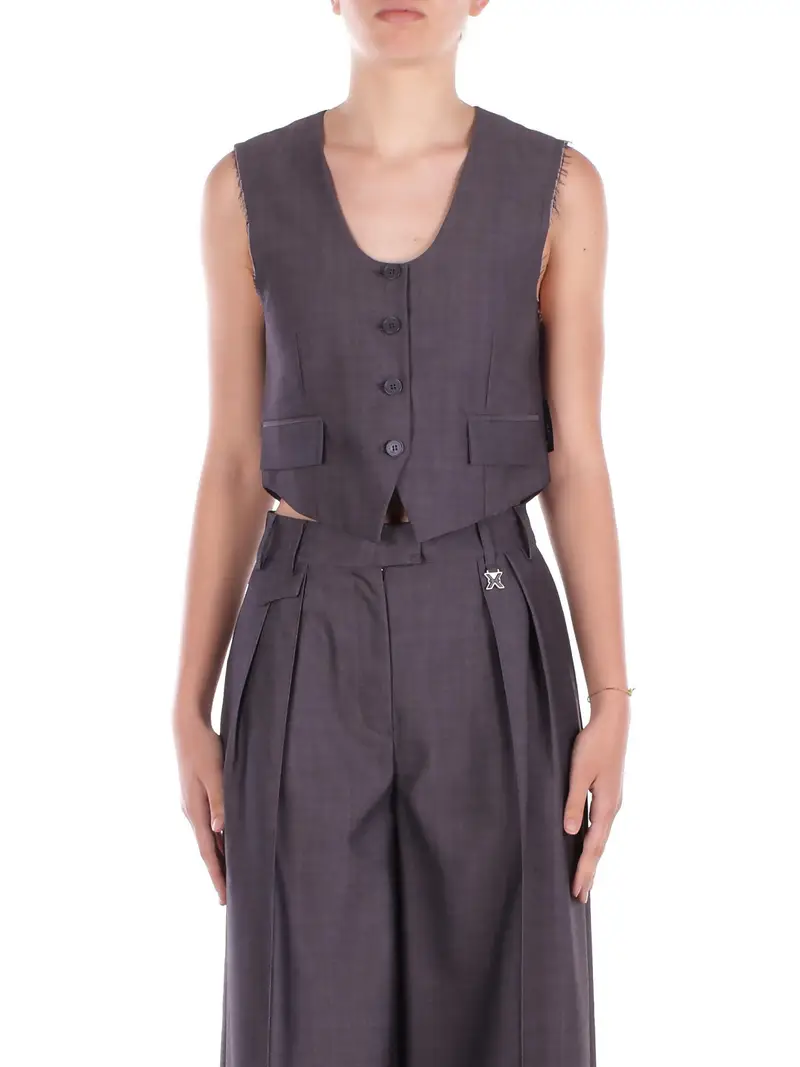 JOHN RICHMOND Gilet Donna Grigio 2953376