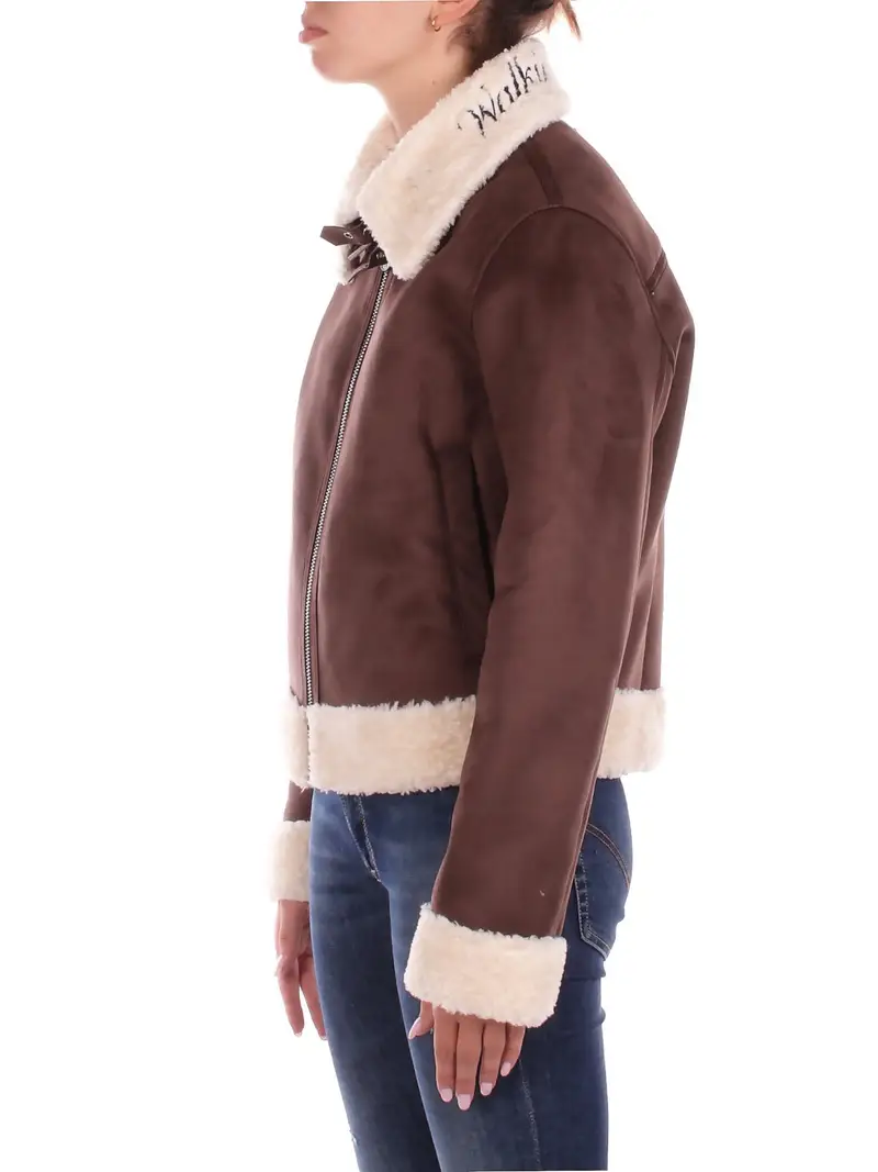 Giubbotto Donna JOHN RICHMOND Brown Jacket andreas miniatura 2