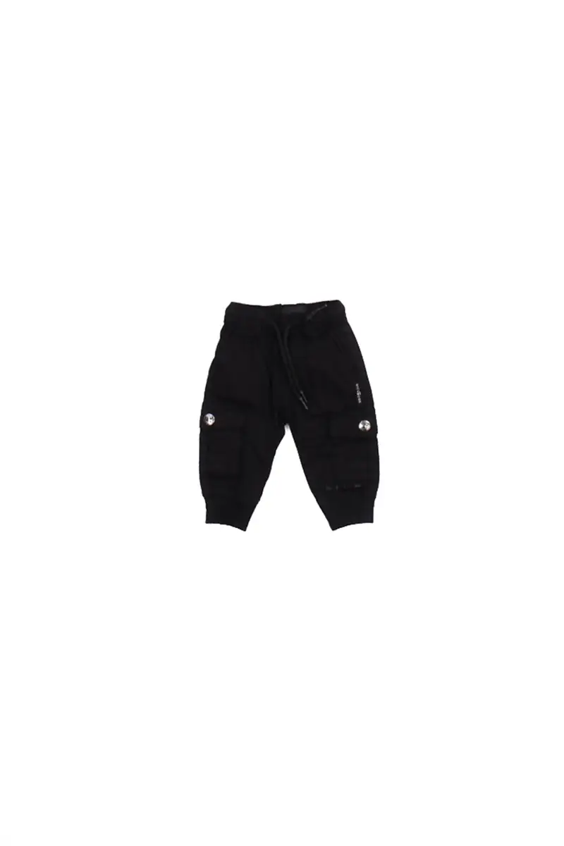 Pantalone Unisex Junior JOHN RICHMOND Black Pants cargo doungi