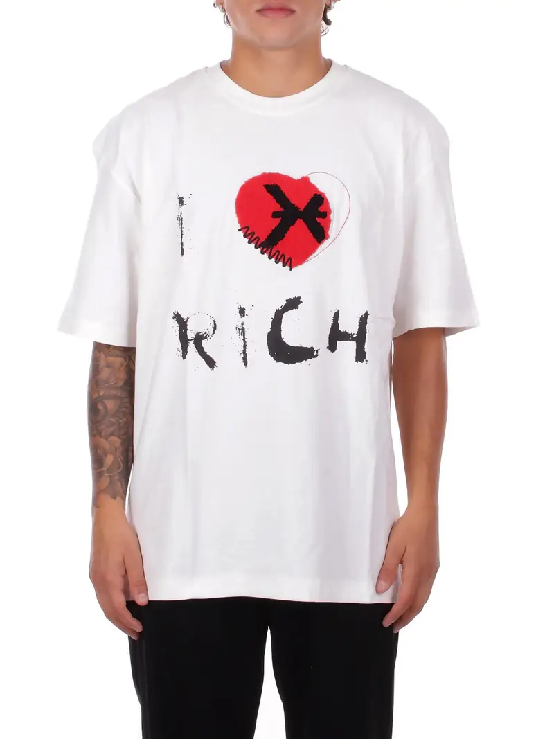 JOHN RICHMOND T-shirt Uomo Bianco 3214005