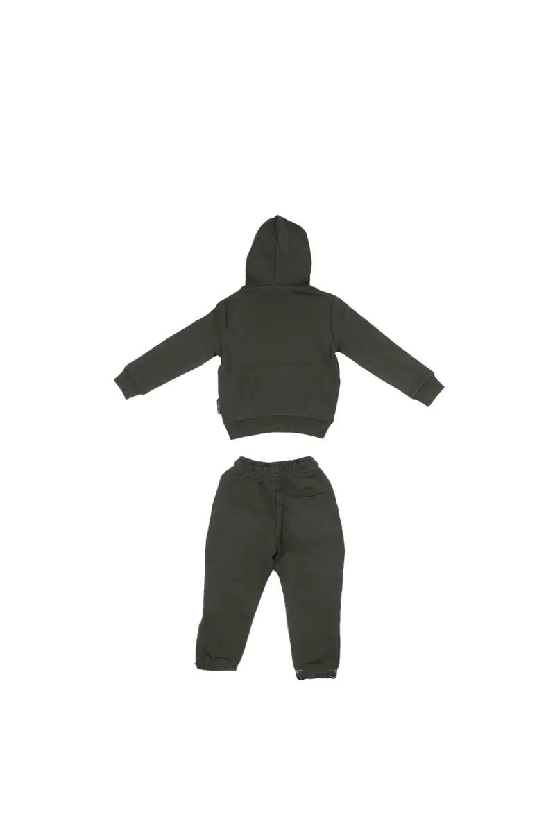 Tuta Bambino JOHN RICHMOND Forest green Set sweatshirt+pants assir miniatura 2