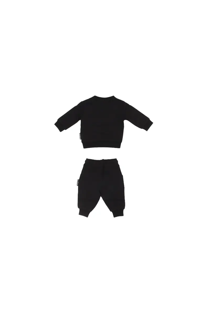 Tuta Unisex Junior JOHN RICHMOND Black Set sweatshirt+pants mandis miniatura 2
