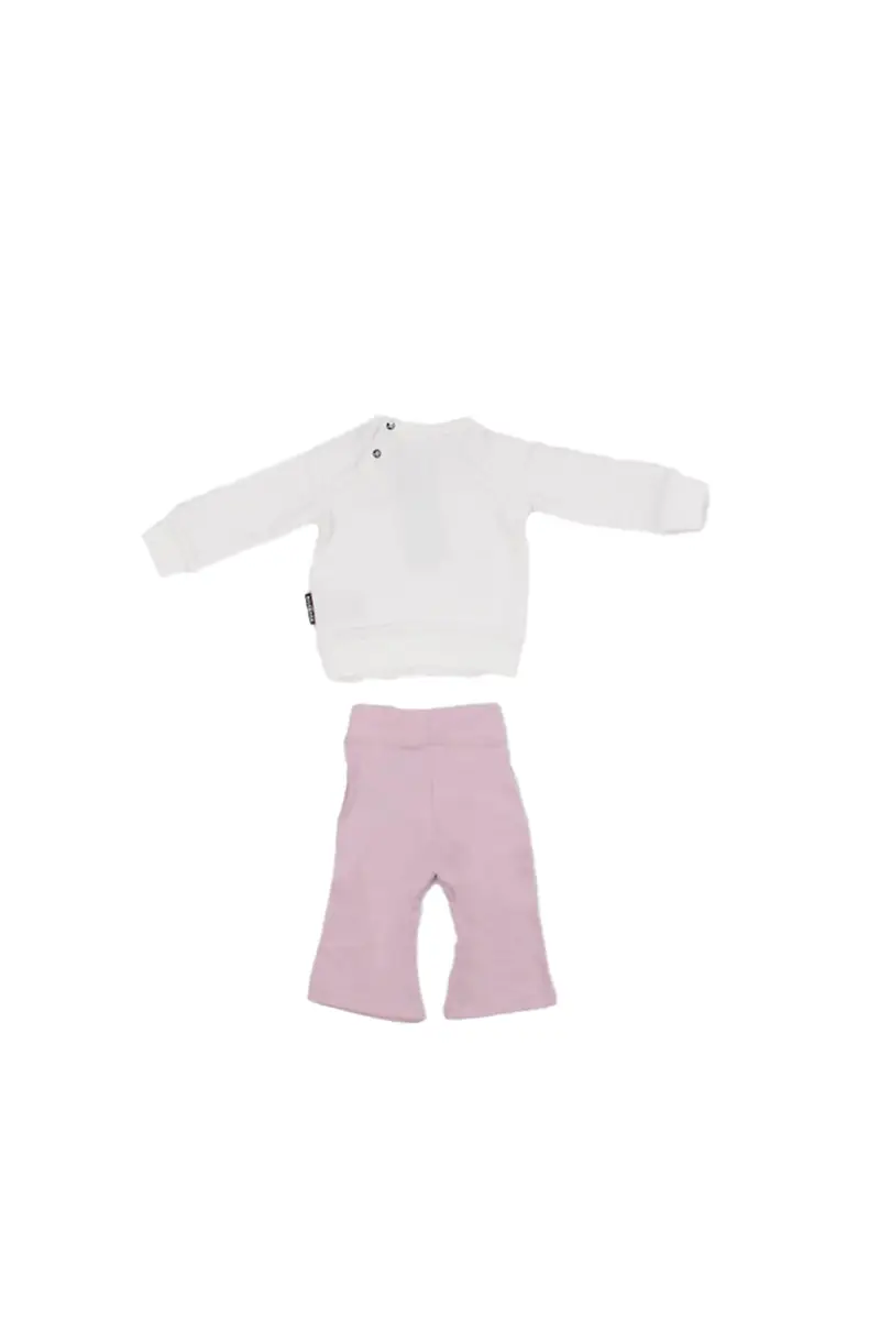 Tuta Unisex Junior JOHN RICHMOND Off white Set sweatshirt+pants mankon miniatura 2