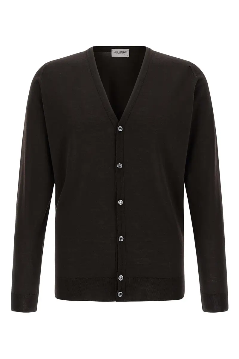 JOHN SMEDLEY Cardigan Marrone 2550976