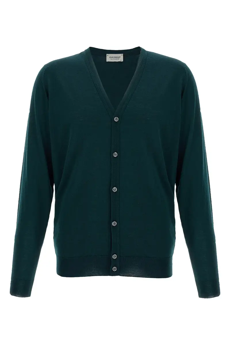 JOHN SMEDLEY Cardigan Verde 4032005