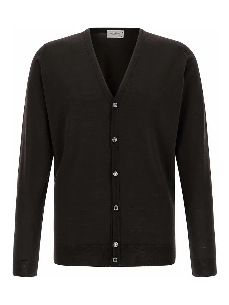 JOHN SMEDLEY Cardigan Marrone 3303150