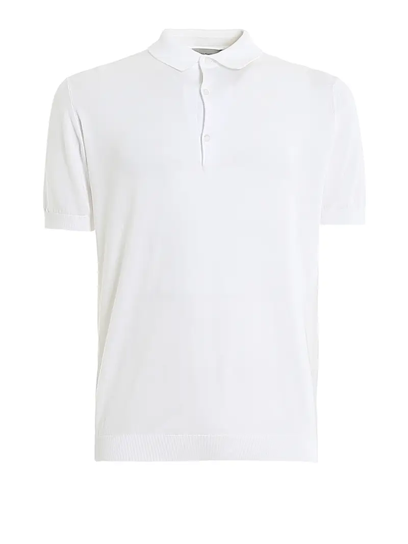JOHN SMEDLEY Polo Bianco 3994760