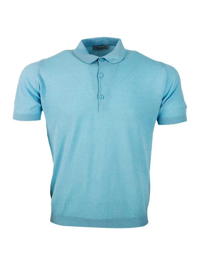 JOHN SMEDLEY T-shirt Azzurro 3253173