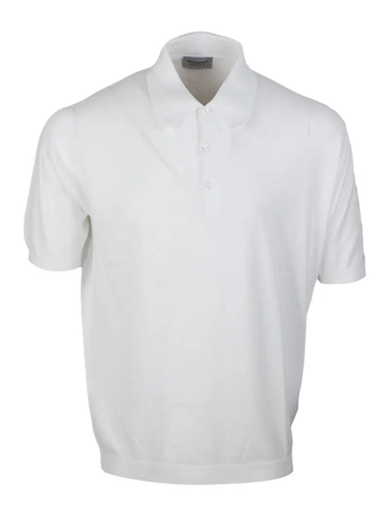 JOHN SMEDLEY T-shirt Bianco 3263399