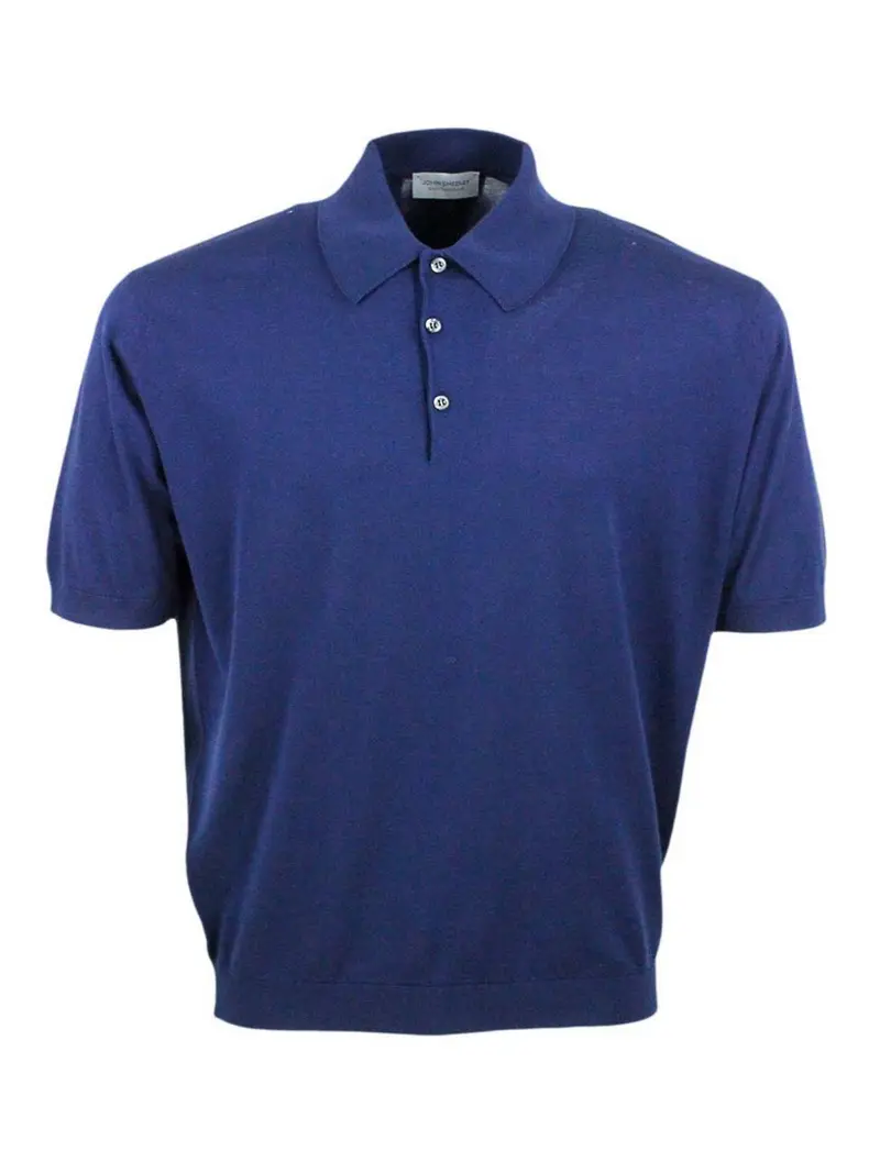 JOHN SMEDLEY T-shirt Blu 3272893