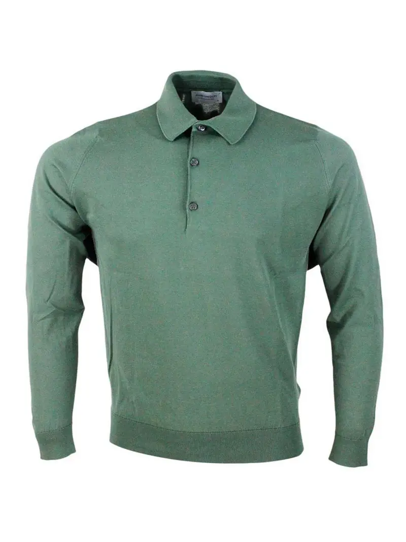 JOHN SMEDLEY T-shirt Verde 3357620