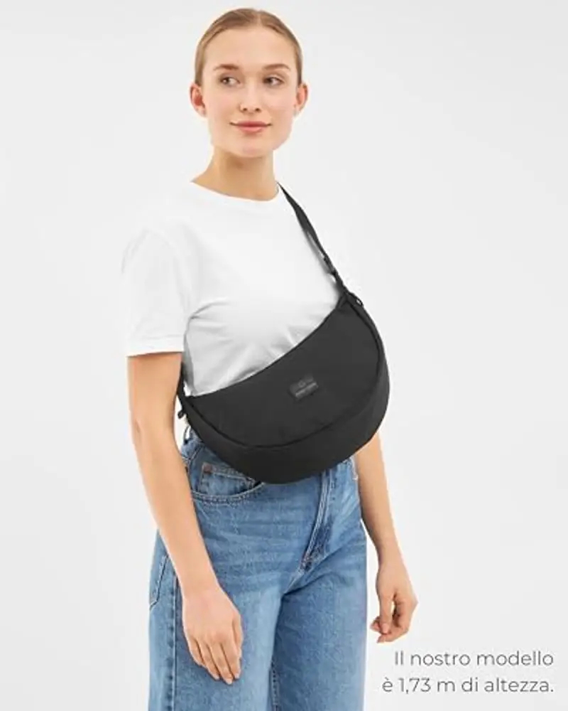 Johnny Urban Marsupio Uomo Nero 1902223 miniatura 2