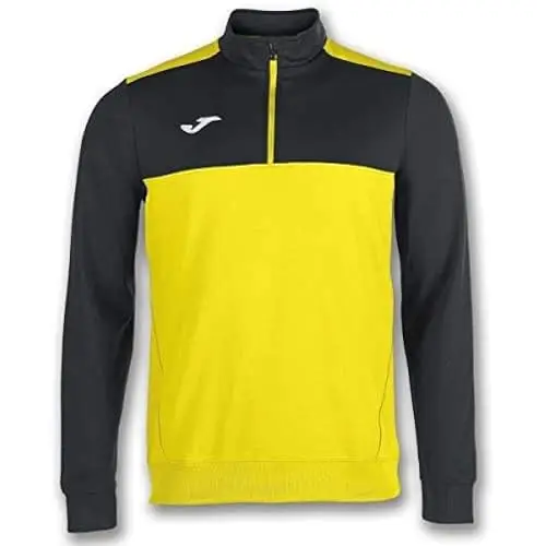 Joma 100947.901.XS Felpa Senza Cappuccio, Winner, Ragazzi, Giallo