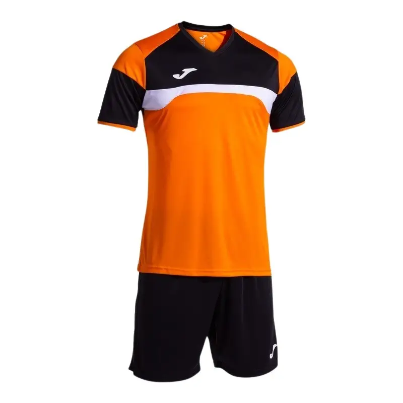 Completo sportivo camicia e Short Joma Danubio III Orange