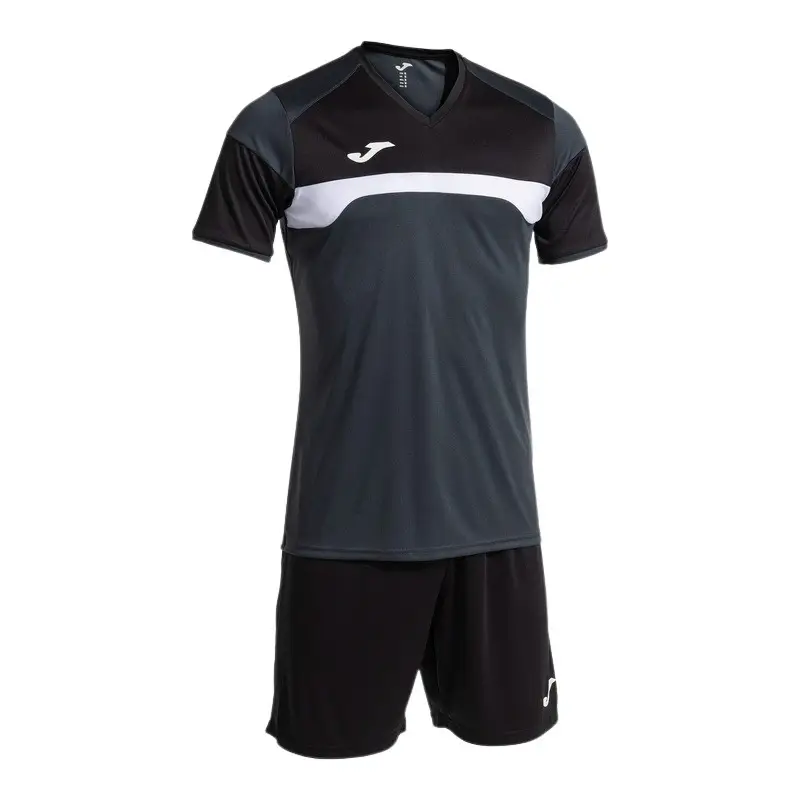 Completo sportivo maglia e short da bambino Joma Danubio III Noir