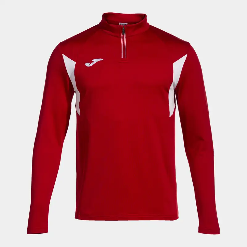 Felpa con chiusura a metà zip Joma Winner III Rouge