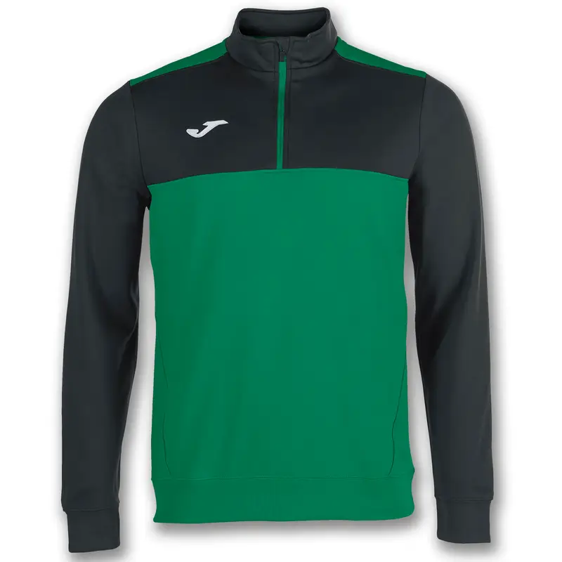 Felpa con zip 1/2 Joma Winner Vert