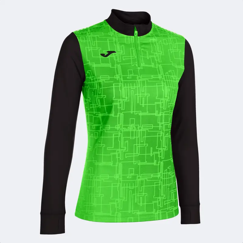 Felpa da donna Joma Elite VIII 1/2 zip Noir