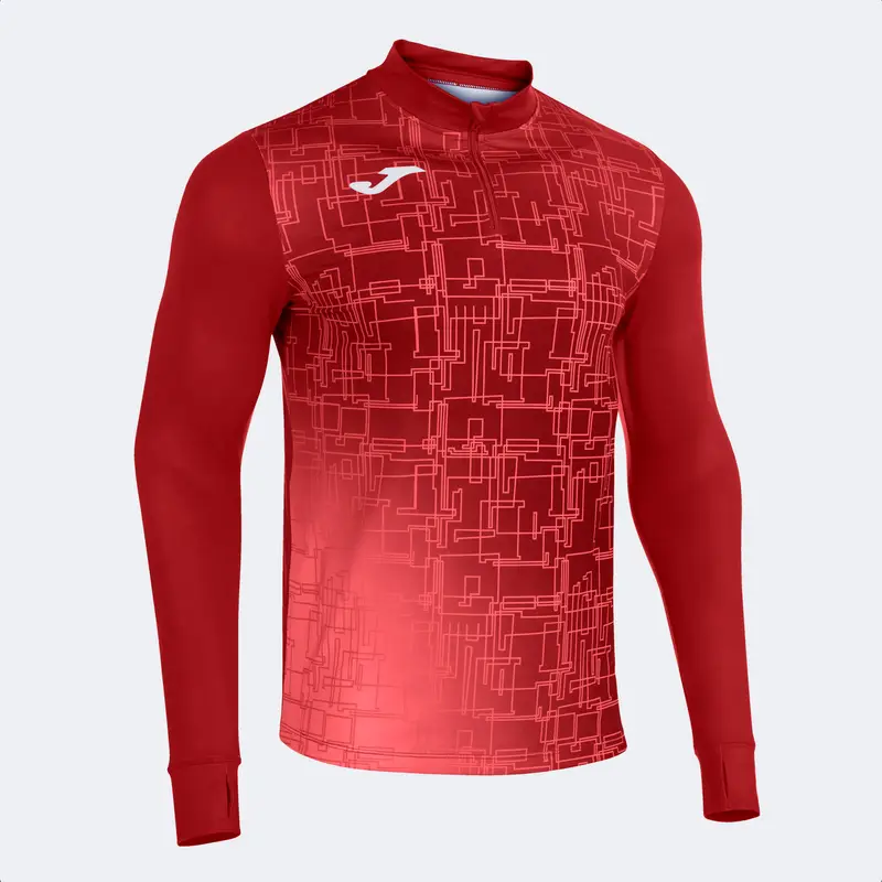 Felpa Joma Elite VIII 1/2 zip Rouge