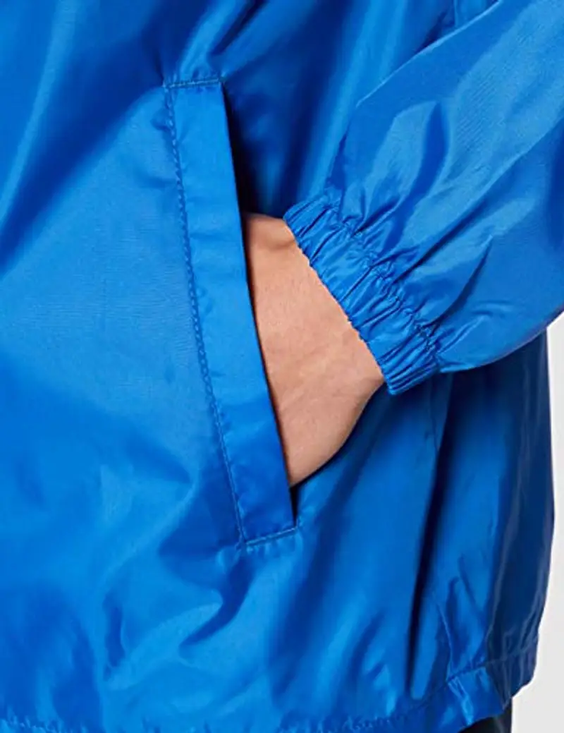 Joma Giacca Antipioggia con Cappuccio, 6XS alla 3XL - Impermeabile Antivento con Tasche Laterali e Polsini Elasticizzati - Iris miniatura 3