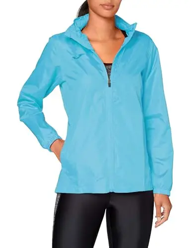 Joma Joma900037.010.L Galia - Impermeabile da donna, taglia L, colore: Turchese